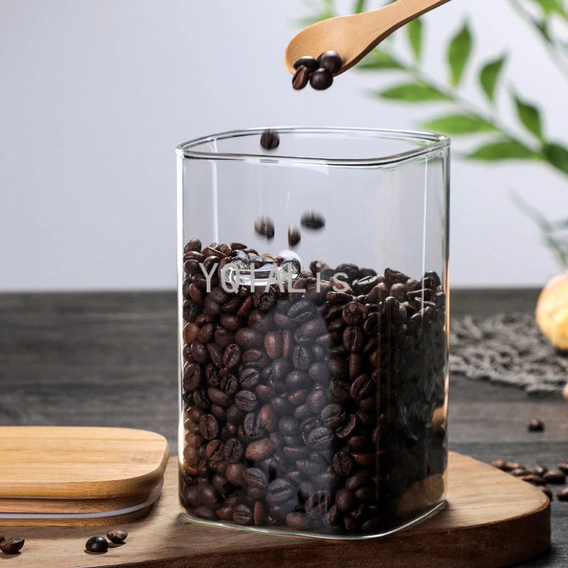 EcoGlass Pantry Jar with Spoon - 800–1200ml