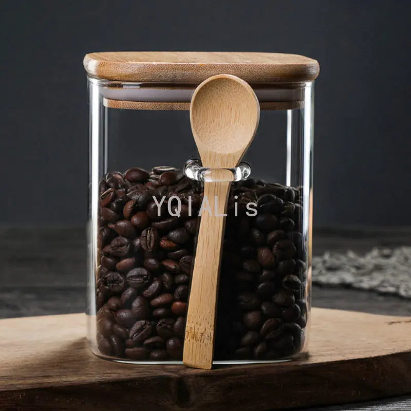 EcoGlass Pantry Jar with Spoon - 800–1200ml